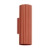 Wall lamp KARBON 20 red ochre