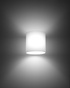 Wall lamp VICI white + 1x LED Bulb G9 4000K Cool White 4.5W 530lm