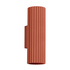 Wall lamp KARBON 20 red ochre