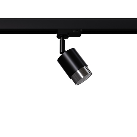 Wall lamp NERO black/chrome GU10
