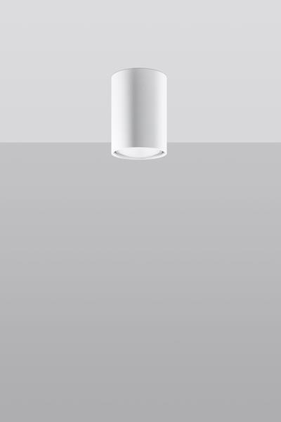 Ceiling lamp LAGOS 10 white + 1x LED Bulb GU-10 3000K Warm 7W 620lm