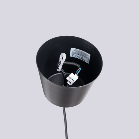 Pendant lamp BILO black