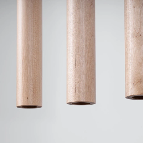 Pendant lamp PASTELO 5L wood