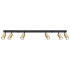 Ceiling lamp WINX 6L black/gold