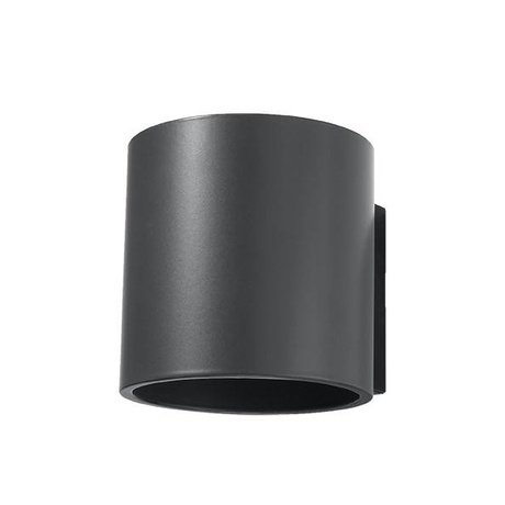 Wall lamp ORBIS 1 anthracite + 1x LED Bulb G9 3000K Warm 4.5W 510lm