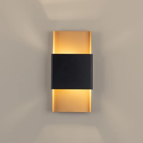 Wall lamp DURLIN gold/black