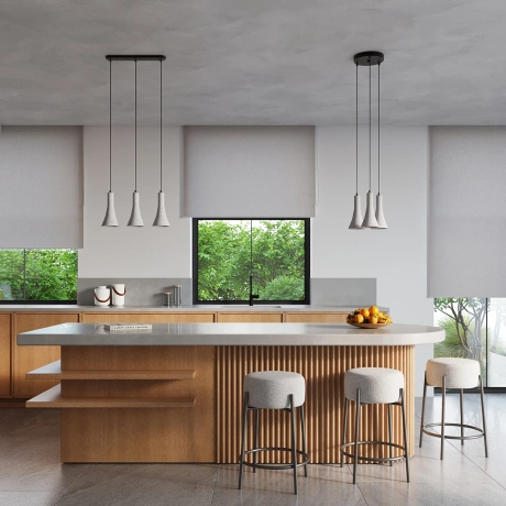Pendant lamp REA 3P concrete