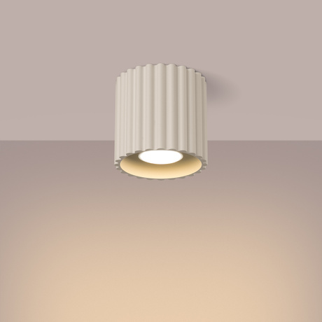 Ceiling lamp AURA 1 beige GU10