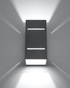 Wall lamp BLOCCO gray + 1x LED Bulb G9 3000K Warm 4.5W 510lm