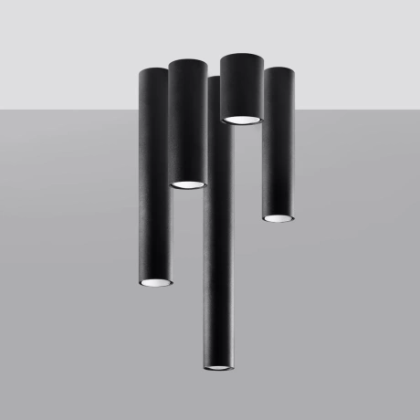 Ceiling lamp LAGOS 10 black