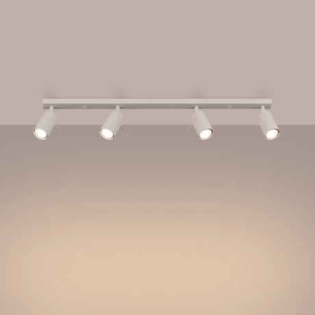 Ceiling lamp RING 4L beige