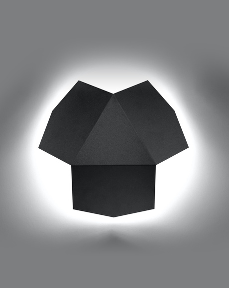 Wall lamp TRE black + 2x LED Bulb G9 3000K Warm 4.5W 510lm