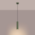 Pendant lamp KARBON 1 olive green