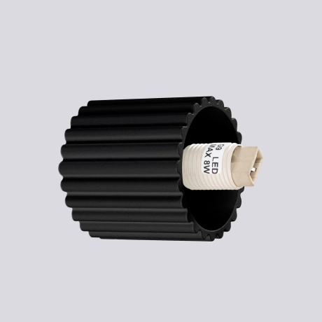 Wall lamp HALO black IP44