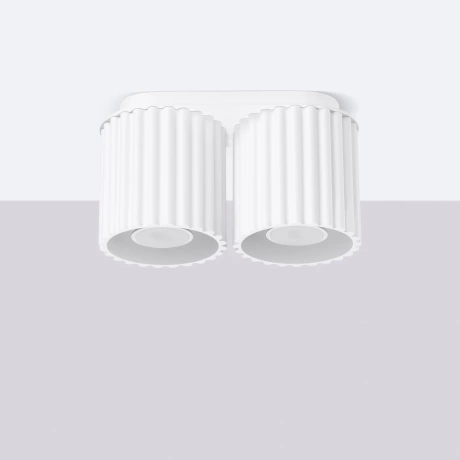Ceiling lamp AURA 2 white GU10
