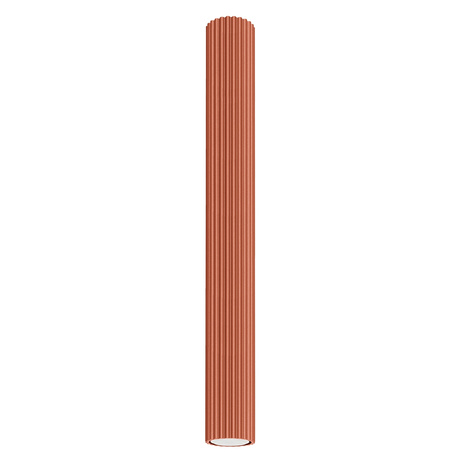 Ceiling lamp KARBON 60 red ochre