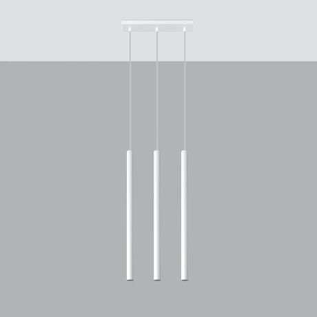 Pendant lamp PASTELO 3 white