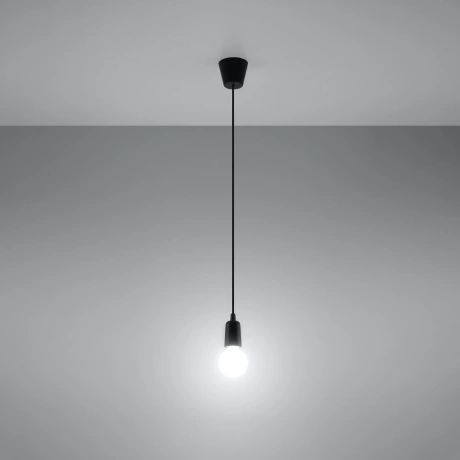 Pendant lamp DIEGO 1 black