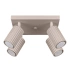Ceiling lamp KARBON 3L taupe