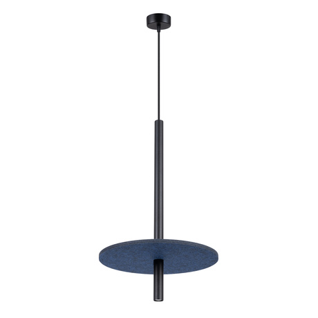 Pendant lamp FELTRO 1 black/navy