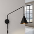 Wall lamp NOX black