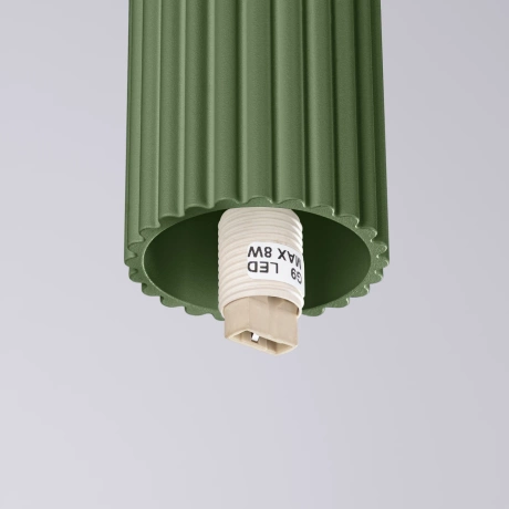 Ceiling lamp HALO olive green IP44