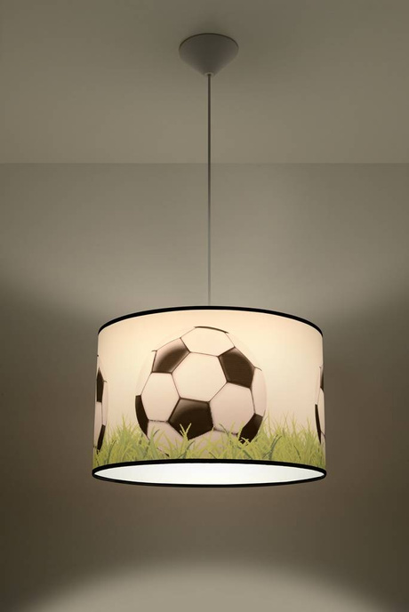 Hanging lamp BALL C 40 + 1x LED Bulb E27 4000K Cool White 7.5W 650lm