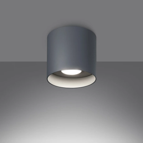 Ceiling lamp MIKA grey