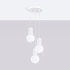 Pendant lamp HALO 3P white