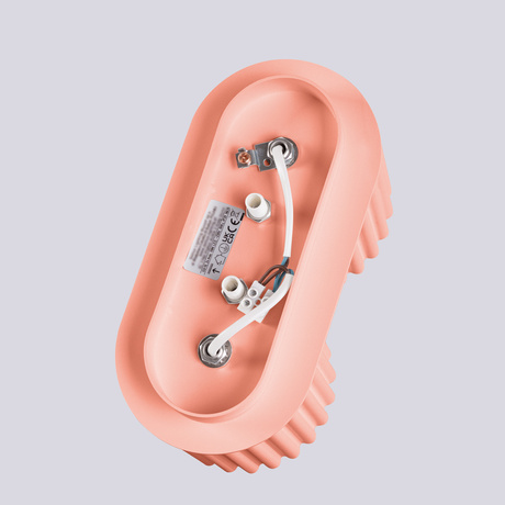 Ceiling lamp AURA 2 peach GU10