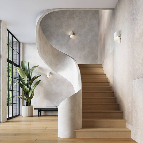 Wall lamp TALASSA white + 1x LED Bulb G9 3000K Warm 4.5W 450lm