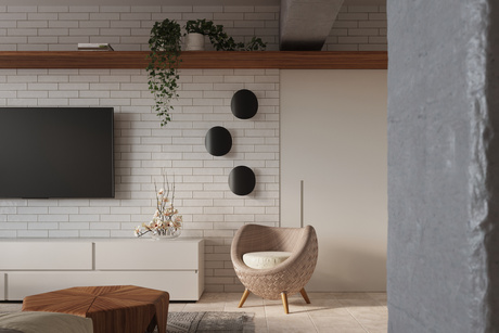 Wall lamp SENSES black + 2x LED Bulb G9 4000K Cool White 4.5W 530lm