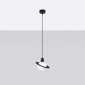 Pendant lamp HYPERION 1 black