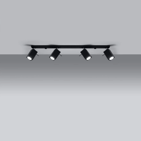 Ceiling lamp MERIDA 4L black