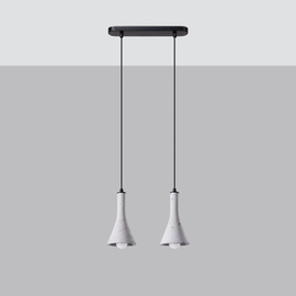 Pendant lamp REA 2 concrete