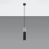 Pendant lamp BORGIO 1 black