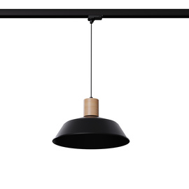 Pendant lamp FANO black E27 3000K 7,5W 620lm
