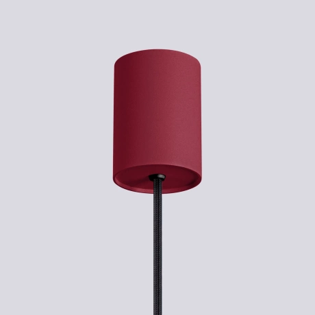 Pendant lamp HALO 1 burgundy