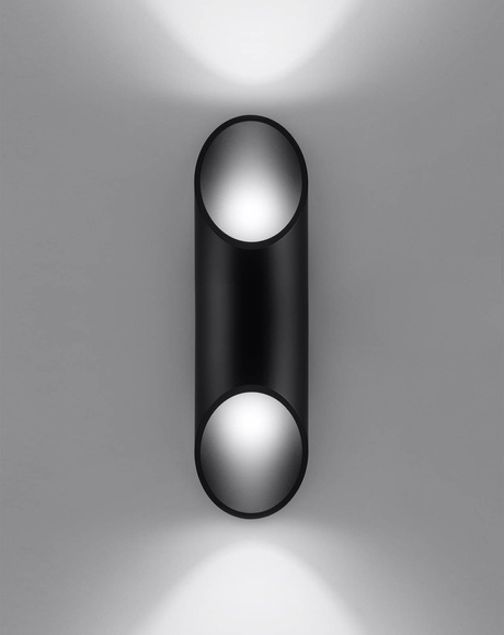Wall lamp PENNE 30 black + 1x LED Bulb G9 4000K Cool White 4.5W 530lm
