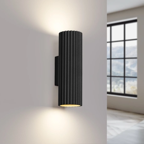Wall lamp KARBON 20 black