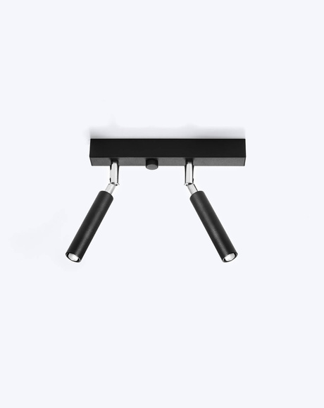 Ceiling lamp EYETECH 2 black + 2x LED Bulb G9 3000K Warm 4.5W 510lm.