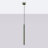 Pendant lamp PASTELO 1 olive green