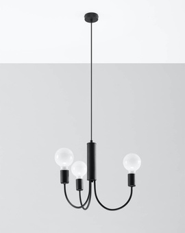 Chandelier PICCOLO 3 + 3x LED Bulb E27 3000K Warm 7.5W 620lm