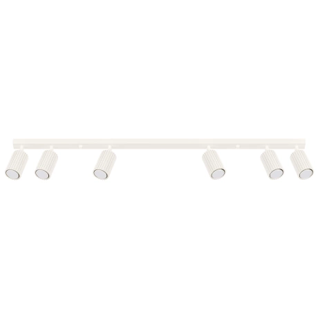 Ceiling lamp KARBON 6L beige