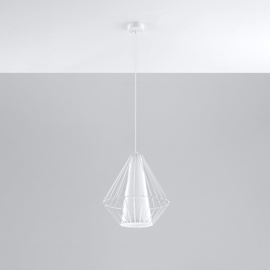 Pendant lamp DEMI white