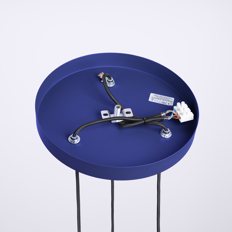 Pendant lamp HALO 3P ultramarine