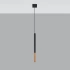 Pendant lamp MOZAICA 1 black/copper