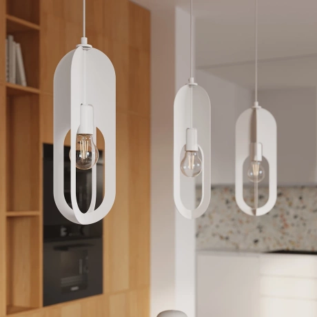 Pendant lamp NICUS 1 white