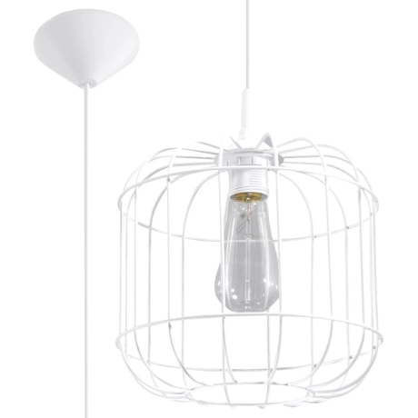 Pendant lamp CELTA white