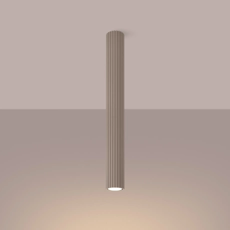 Ceiling lamp KARBON 60 taupe